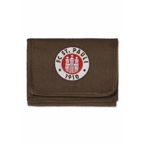 Geldbörse FC ST. PAULI "FC St. Pauli Geldbörse FC St. Pauli Logo 2022", braun, Kleinlederwaren