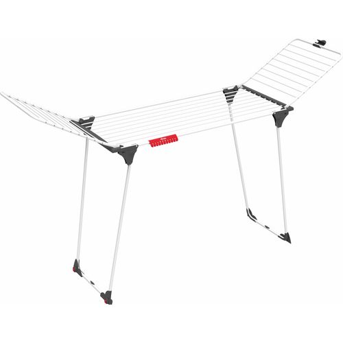 Wäscheständer VILEDA "Vileda MAGNUM Wäscheständer", weiß, B:176cm H:128cm T:57cm, Stahl, Wäscheständer, Extra breit und extra hoch