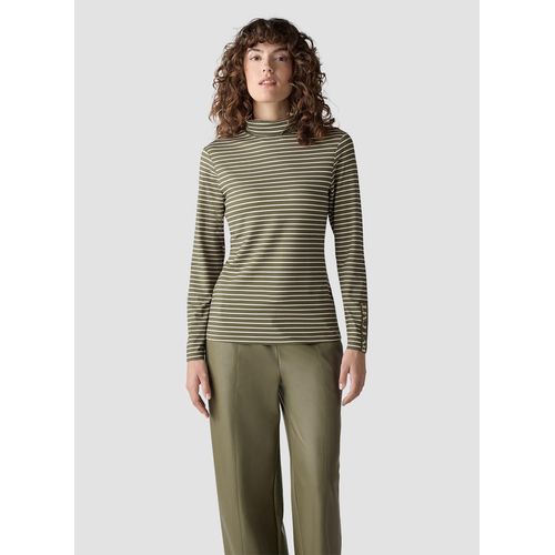 Print-Shirt LECOMTE "T-Shirt", Damen, Gr. 44, grün, 94%Viskose, 6%Elastan, Shirts