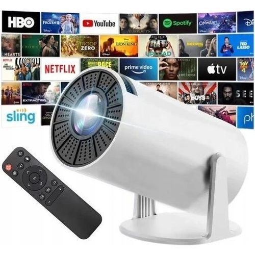 Projektor Hy300 Pro 5G 4K Wifi Smart Tv 130 Zoll, Android 11, Polnisches Menü