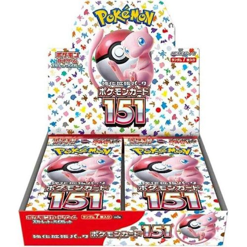 Pokemon Pokemon Card 151 Booster Box Display Japanisch