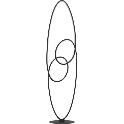 Eglo LED Stehleuchte Gianella schwarz weiß 120,5 x 25 x 30 cm