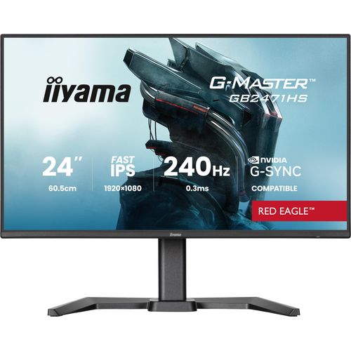 Iiyama G-MASTER Red Eagle GB2471HS-B1 - LED-Monitor - Gaming - 61 cm (24")
