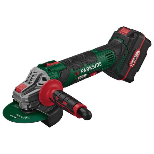 PARKSIDE® 20 V Akku-Winkelschleifer »PWSA 20-Li D4«, mit Akku und Ladegerät Image