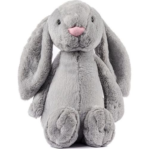 Gustaw Groß Kaninchen Figo (Dunkelgr, 120cm) - Plüsch Kuscheltier, Plüschkaninchen - XXL Kaninchen Tier, Plüsch Mega Gross Kaninchen Plüschtier Kinder