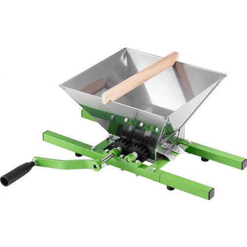 Obstmühle und Apfelmühle für Apfelweinherstellung 7L - Edelstahl Traubenpressen - Apfelwein und Obstwein Herstellungsgerät
