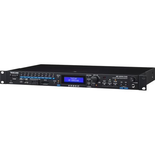 Tascam MP-800U Audioplayer mit DAB+, SD/USB-Player, FM-Radio, Bluetooth & USB-DAC