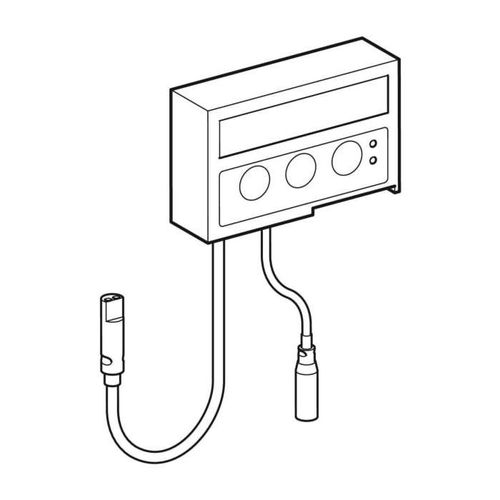 Geberit Steuermodul für Urinalsteuerung 599061000 Typ 500, Batteriebetrieb