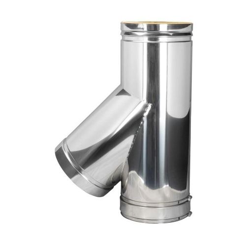 Bertrams Dw Schornsteinanschlussstück 22SA45-160 45°, 160 mm