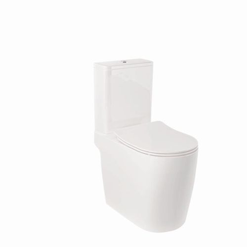 Kludi RESA R Spiralflush-Stand-WC 23WCB0543 60 cm, Universalförmiger Abfluss, Weiß glänzend