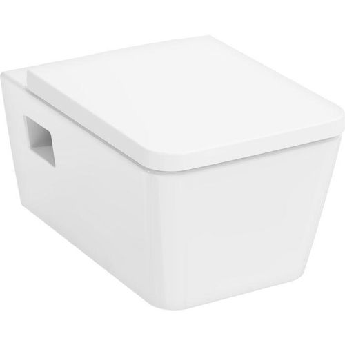 hansgrohe EluPura Original Q Wand-WC 62051450 weiß, mit WC-Sitz, mit HygieneEffect