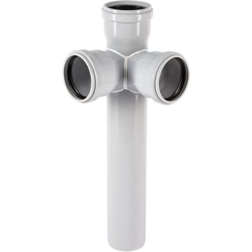 Ostendorf SKOLAN safe SKOLANsafe-Eckdoppelabzweig 334910 DN 90/90/90 x 87,5°