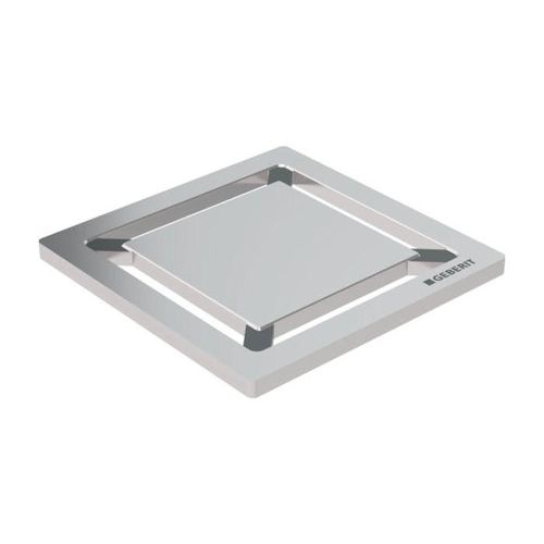 Geberit Designrost Square 154312001 8 x 8 cm, für bodenebene Dusche