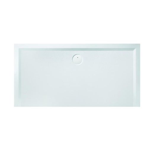 Hoesch Muna SoliquePro Duschwanne 4188010 weiss, 140 x 90 x 3 cm, Mineralguss SoliquePro