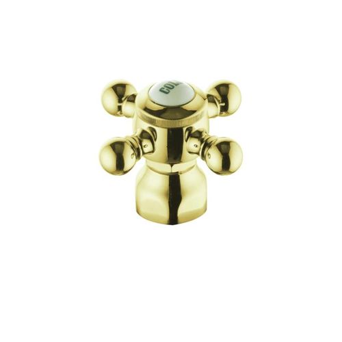 Kludi 1926 Kreuzgriff 753004500 Cold, vergoldet