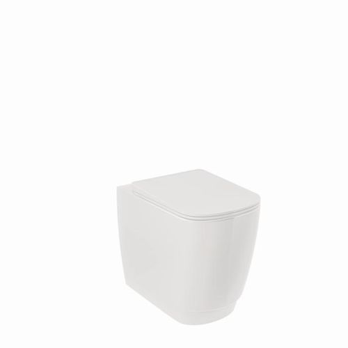 Kludi RESA S Spiralflush-Stand-WC 27WCB0343 55 cm, Universalförmiger Abfluss Weiß glänzend