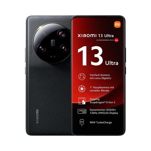 Xiaomi 13 Ultra 512 GB Dual-Sim Black Neuwertig
