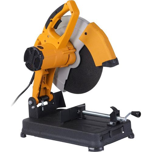 14"/355mm Trennmaschine mit 2400W Motor, 3800 U/min, Hochleistungs-Metallschneider, Gelb, EU-Stecker