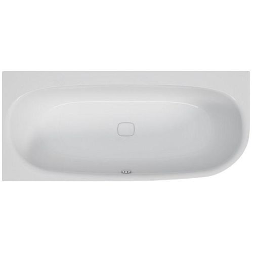 Hoesch iSENSI Eck-Badewanne 3813.010 170x75cm, links, weiß