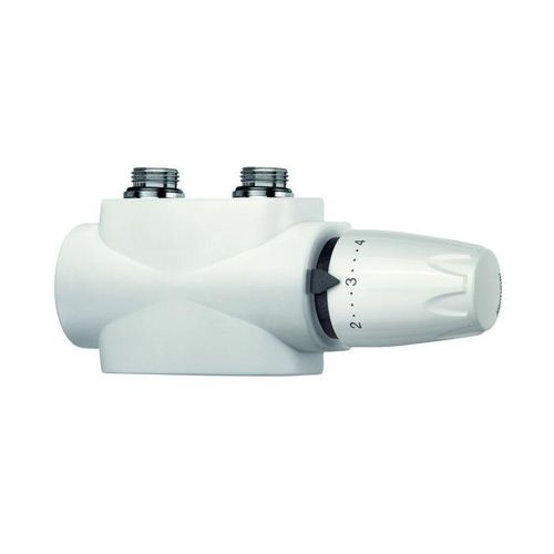 Heimeier Multilux 4 - set 969027000 weiß RAL 9016, inkl. Thermostatkopf DX