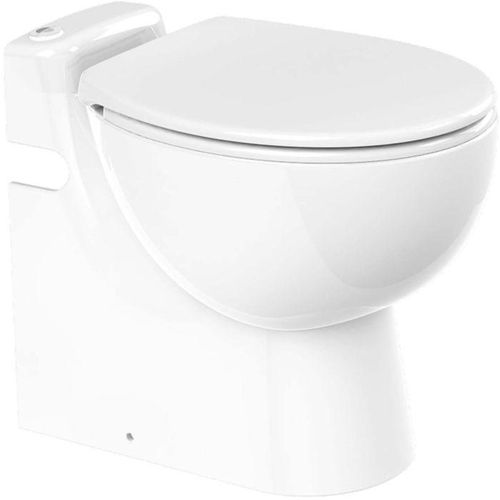 SFA Keramik-Stand-WC SaniCompakt Pro weiss, Anschlussmöglichkeit für WT