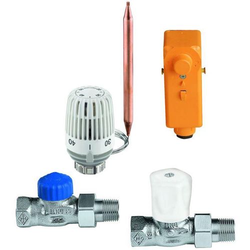Heimeier Fußboden-Regel-Set 9690-01.000 Set 1 für Fußbodenflächen bis 45 qm