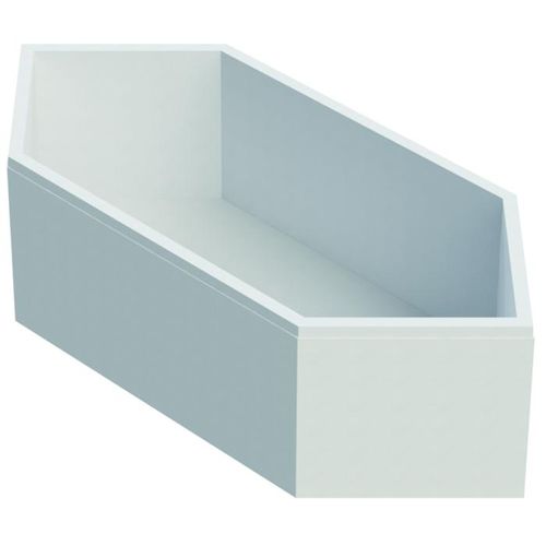 Schedel Wannenträger SW83218 190x90cm, Überlauf gegenüberliegend, Höhe 57cm