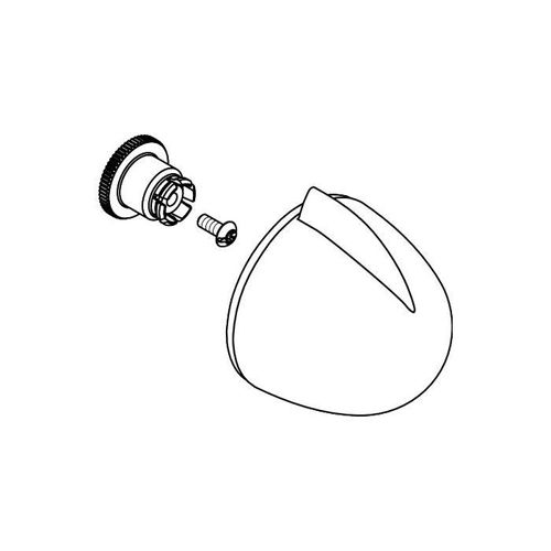 hansgrohe Griff Axor Allegroh Novo Quattro 36993000 chrom