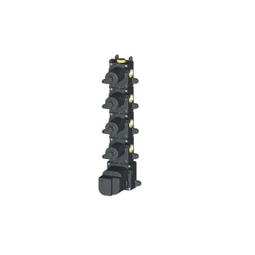 Herzbach Logic XL 4 Unterputz-Universal-Thermostat-Modul 11.240000.1.09 für 4 Verbraucher, mit Logic-Thermoelement