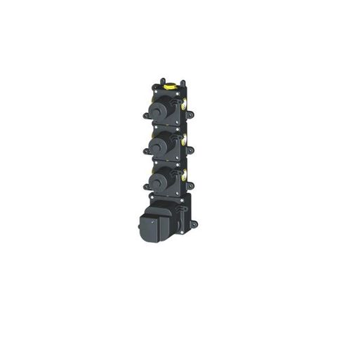 Herzbach Logic XL 3 Unterputz-Universal-Thermostat-Modul 11.230000.1.09 für 3 Verbraucher, mit Logic-Thermoelement