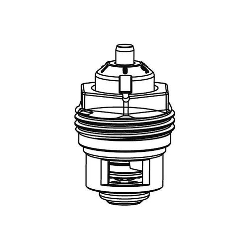 Heimeier Thermostat Umrüstoberteil 350224300 DN 10/15, 3/8" oder 1/2", V-exakt