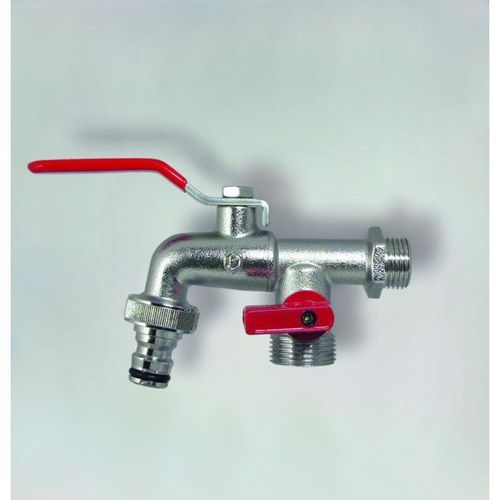 Fukana Kugelauslaufventil 1/2"53076-S Schlauchtülle, Stecksystem, Mini Absperrhahn