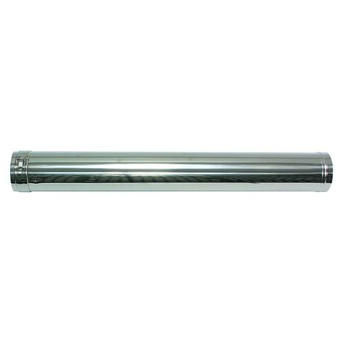 Vaillant Verlängerung 0020042754 80/125 mm, 1 m, für Fassadenverlegung, PP/Edelstahl
