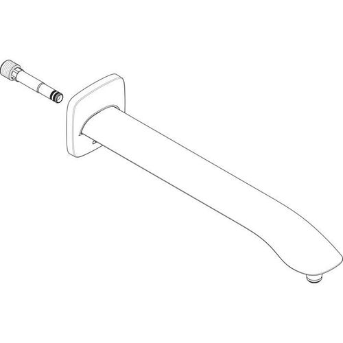 hansgrohe Brausearm 387 mm chrom 95628000
