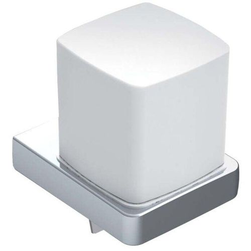 Emco Trend Trend Seifenspender 022100101 chrom, mit Stülpbecher aus Kristallglas