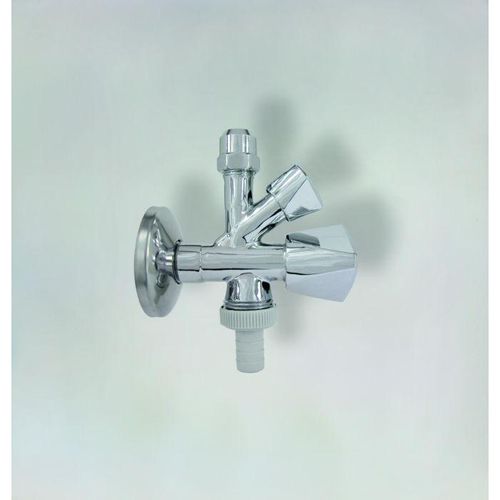 Fukana Kombi-Eckventil 3/8" 52212 selbstdichtend, verchromt