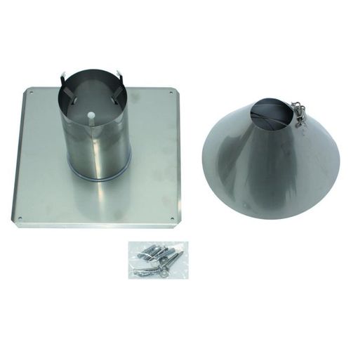 Vaillant Schachtabdeckung 0020021007 DN 80, für Abgasleitung, Edelstahl