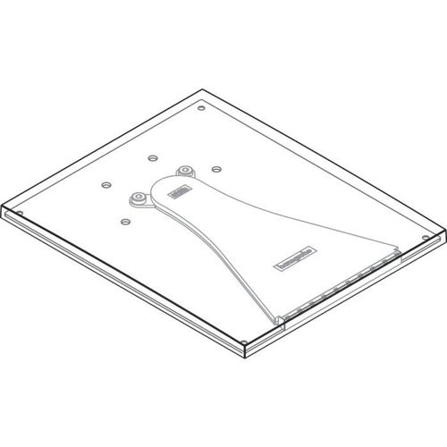 hansgrohe Auslaufplatte Axor Massaud 3-Loch 98700000 Waschtischarmatur Wand chrom