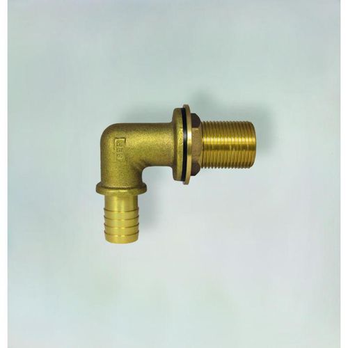 Fukana Tankdurchführung Winkelform S3213 1"AG x Tülle 25mm, messing
