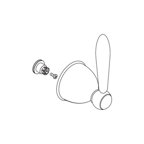 hansgrohe Griff Axor Carlton Quattro chrom 17993000
