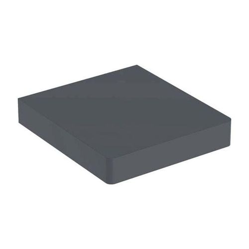 Geberit Renova Comfort Abdeckplatte 808627000 27 x 5 x 30 cm, Grafit matt
