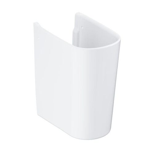 Grohe Essence Keramik Halbsäule 39570000 alpinweiß, mit Befestigungsmaterial, aus Sanitärkeramik