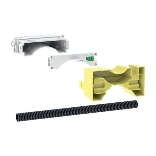 Geberit Power und Connect Box Set 116063001 mit Zwischenboden, mit Anschlussklemme