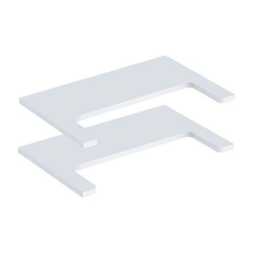 Geberit Renova Comfort Bodenset 808620000 weß, Zwischenbodenset, 2 Stück