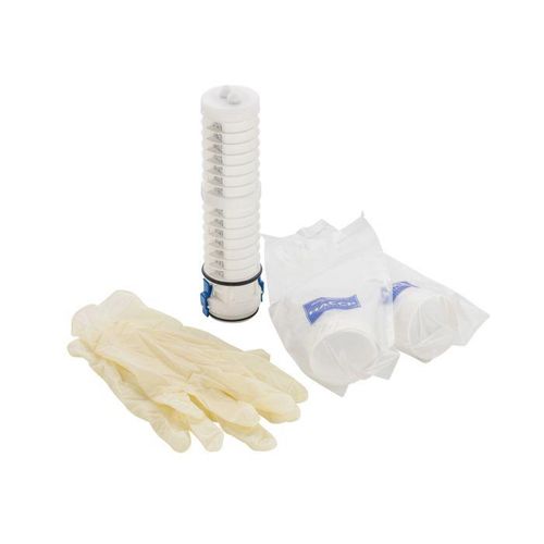 BWT Hygiene-Set 23966 2 Filtergewebehülsen, 1 Kalkkartusche, 1 Paar Hygienehandschuhe