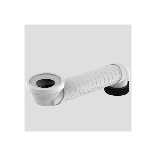 Sanit Versprungbogen 58111000000 alpin-weiß, DN 90/100, 60 - 350 mm