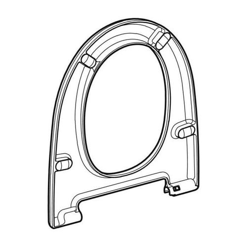 Geberit WC-Sitz 243215111 weiß, zu AquaClean Mera Classic