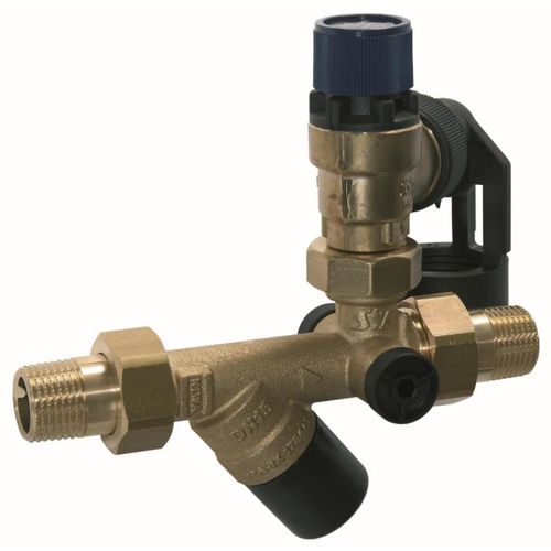 Syr Sicherheitsgruppe SYRobloc 24 002415002 DN 15, 10 bar, Gewinde 1/2", rohgelb
