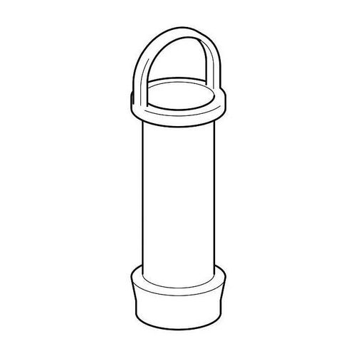 Geberit Überlaufrohr 598108000 für Spiel- und Waschlandschaft