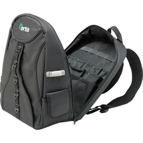 FORTIS Werkzeugrucksack 4317784702010 Wasserabweisend, schwarz